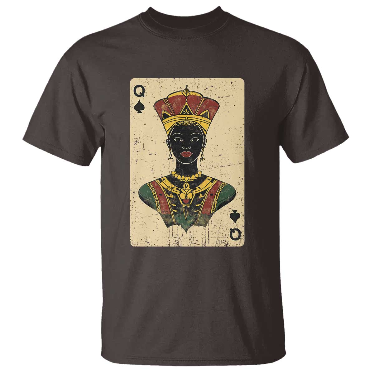 Black Pride African Queen Card T Shirt