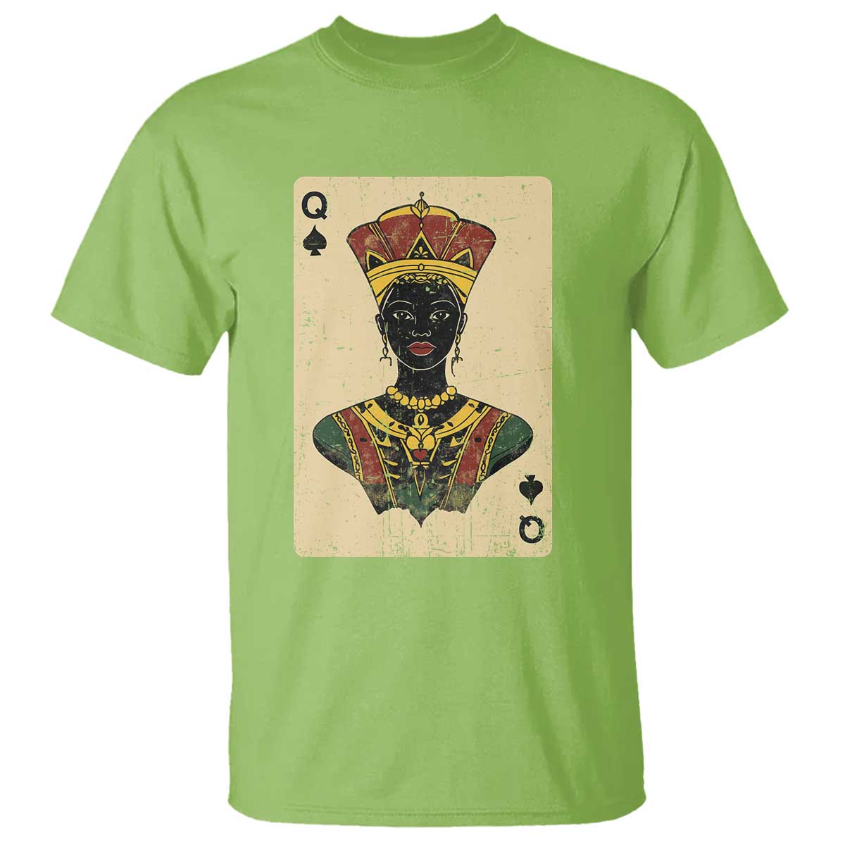 Black Pride African Queen Card T Shirt