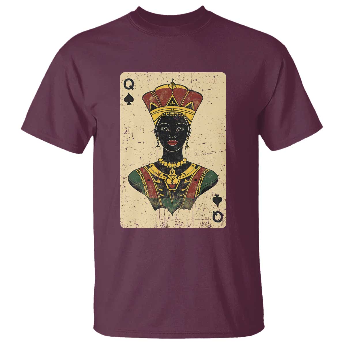 Black Pride African Queen Card T Shirt