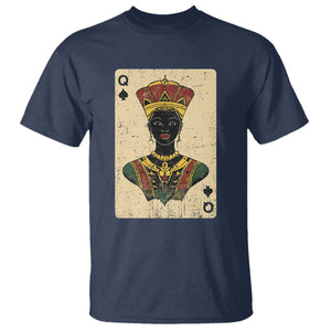 Black Pride African Queen Card T Shirt