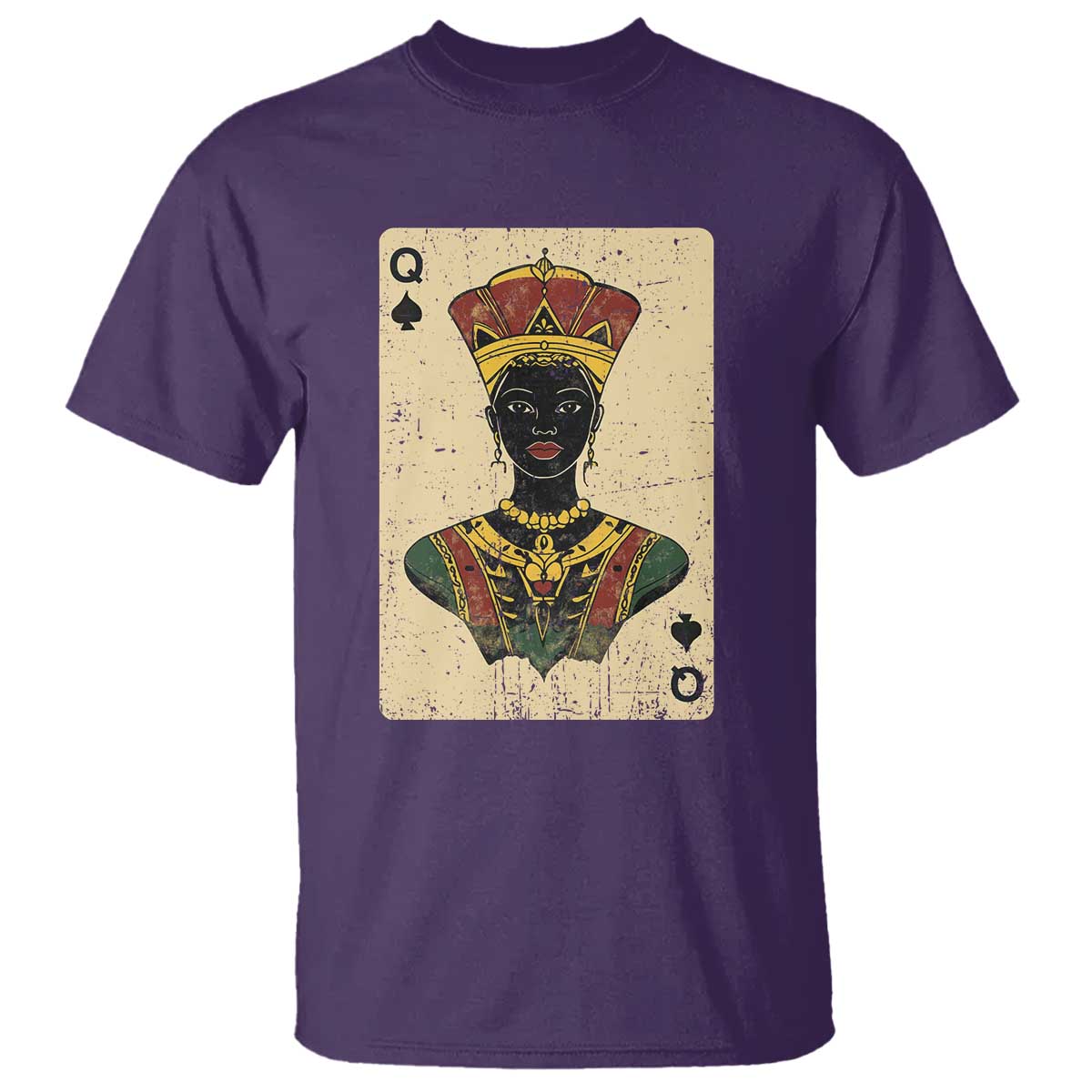 Black Pride African Queen Card T Shirt