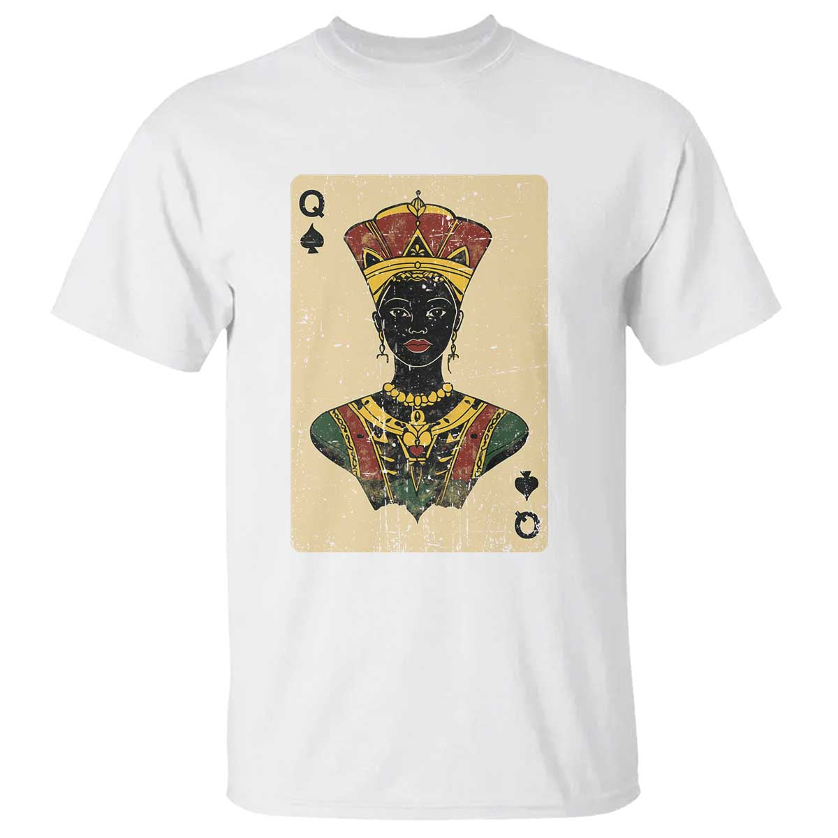 Black Pride African Queen Card T Shirt