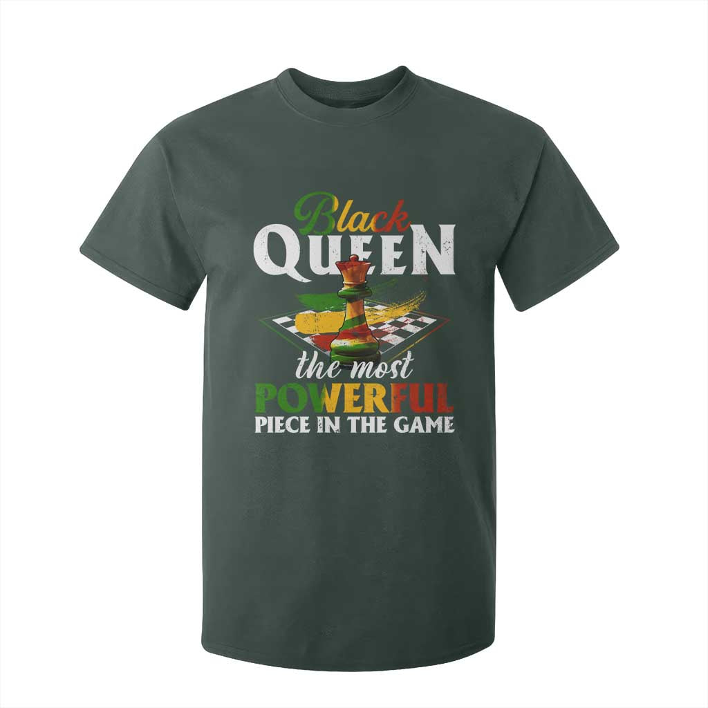 Black Pride T Shirt For Kid Black Queen The Most Powerful Piece In The Game