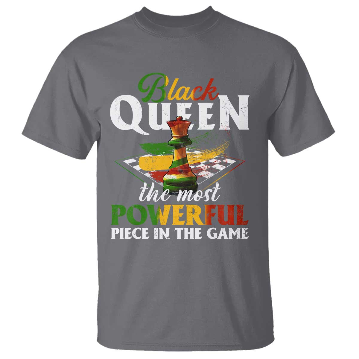 Black Pride T Shirt Black Queen The Most Powerful Piece In The Game