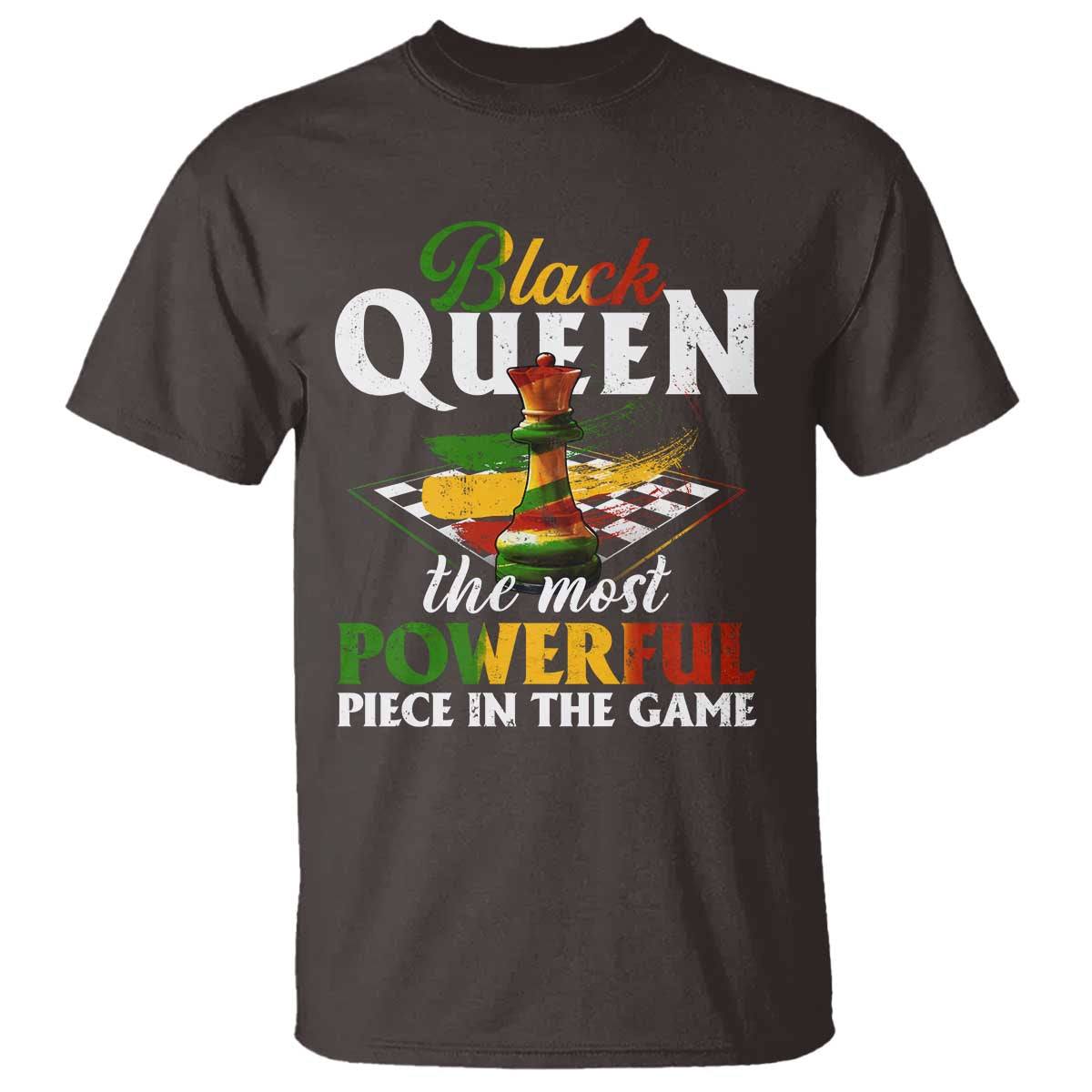 Black Pride T Shirt Black Queen The Most Powerful Piece In The Game