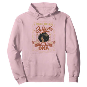 Black Women Pride Hoodie I Was Born A Queen It's In My DNA Retro