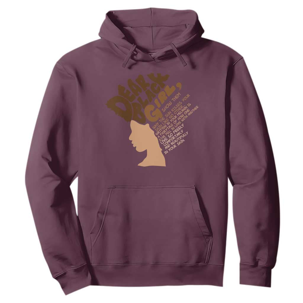 Dear Black Girl Black Women Pride Hoodie