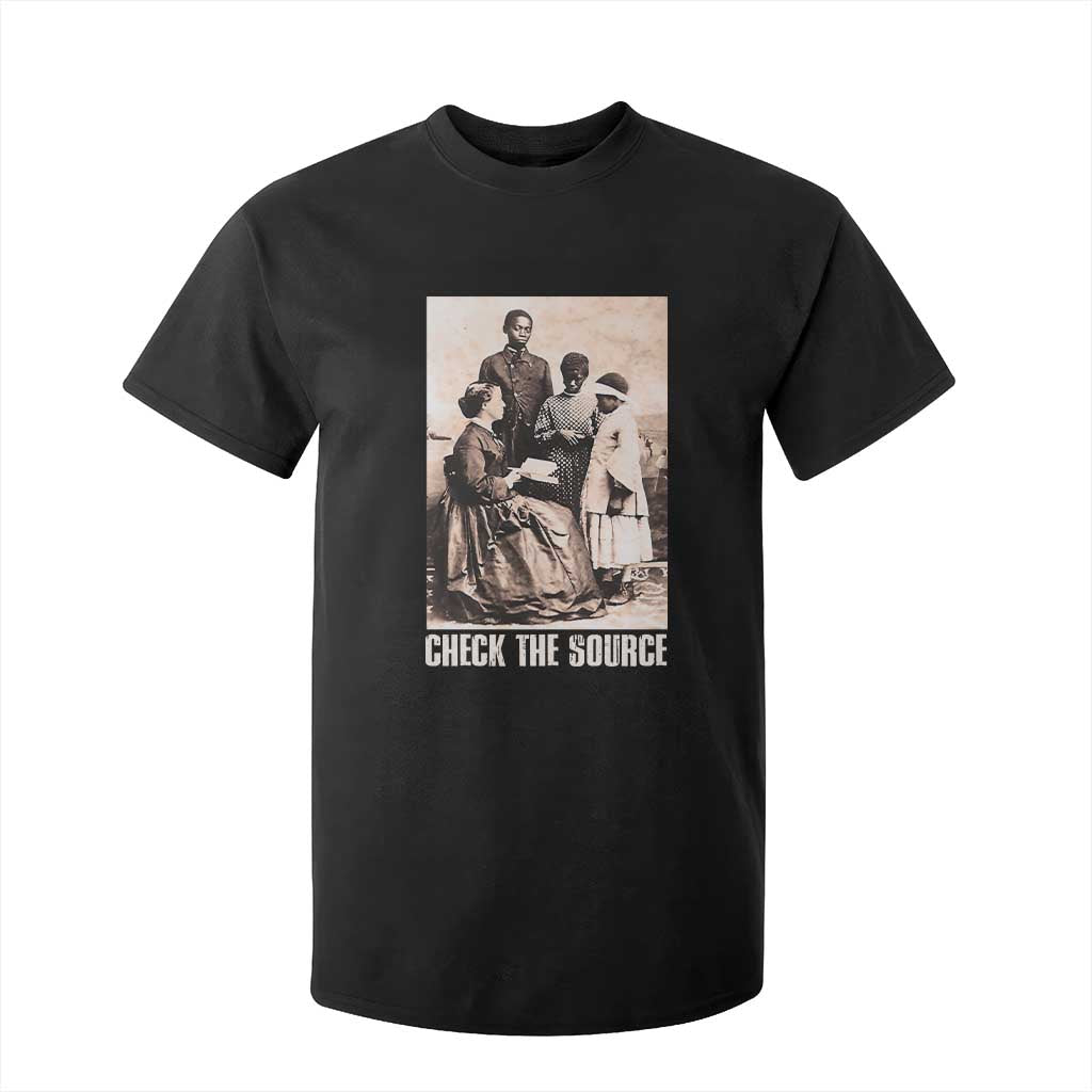 Black History T Shirt For Kid Check The Source African American Pride