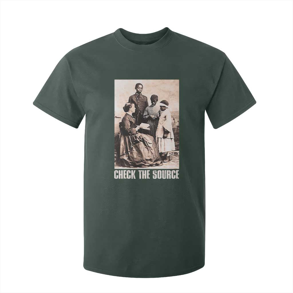 Black History T Shirt For Kid Check The Source African American Pride