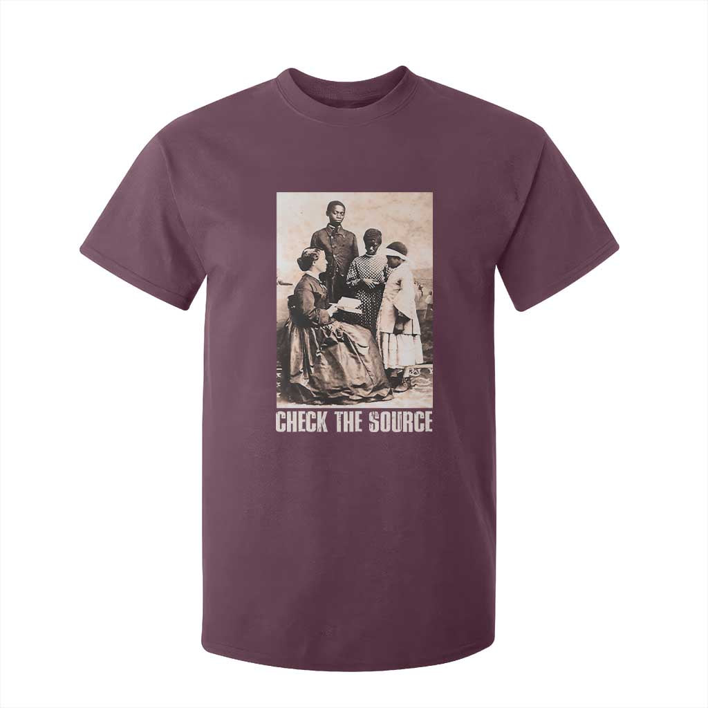 Black History T Shirt For Kid Check The Source African American Pride