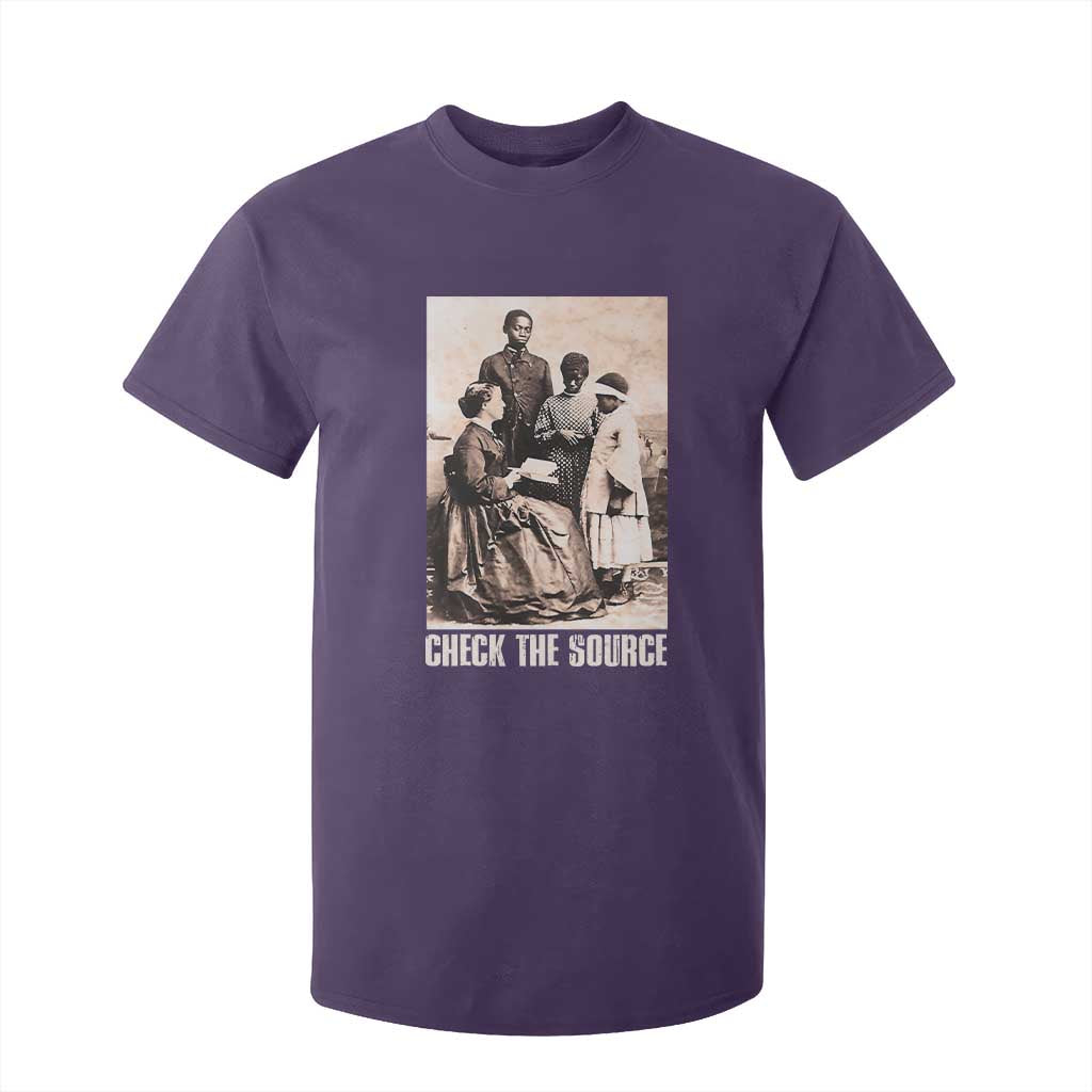 Black History T Shirt For Kid Check The Source African American Pride