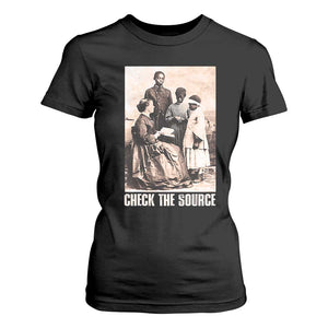 Black History T Shirt For Women Check The Source African American Pride