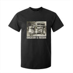 Education Is Freedom T Shirt For Kid Black Educator Bookish