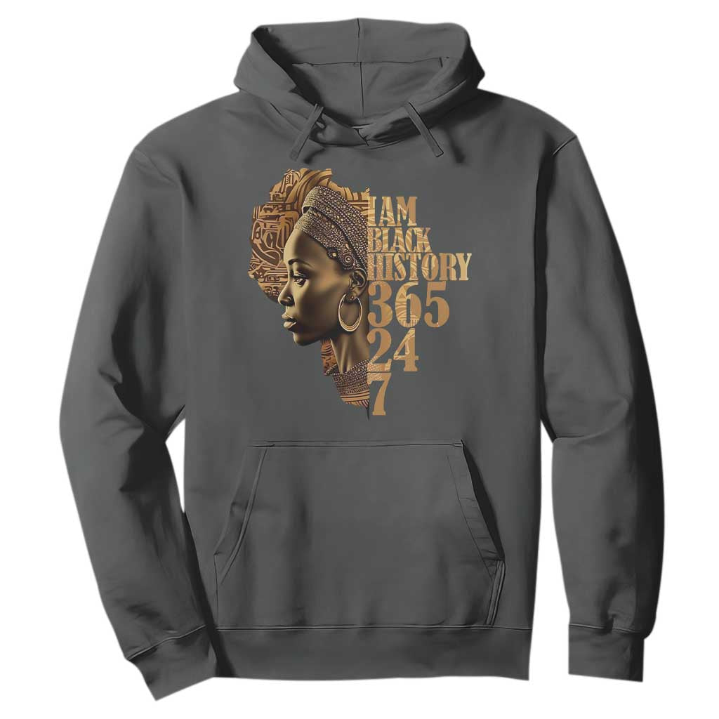 I Am Black History 365 24 7 Hoodie