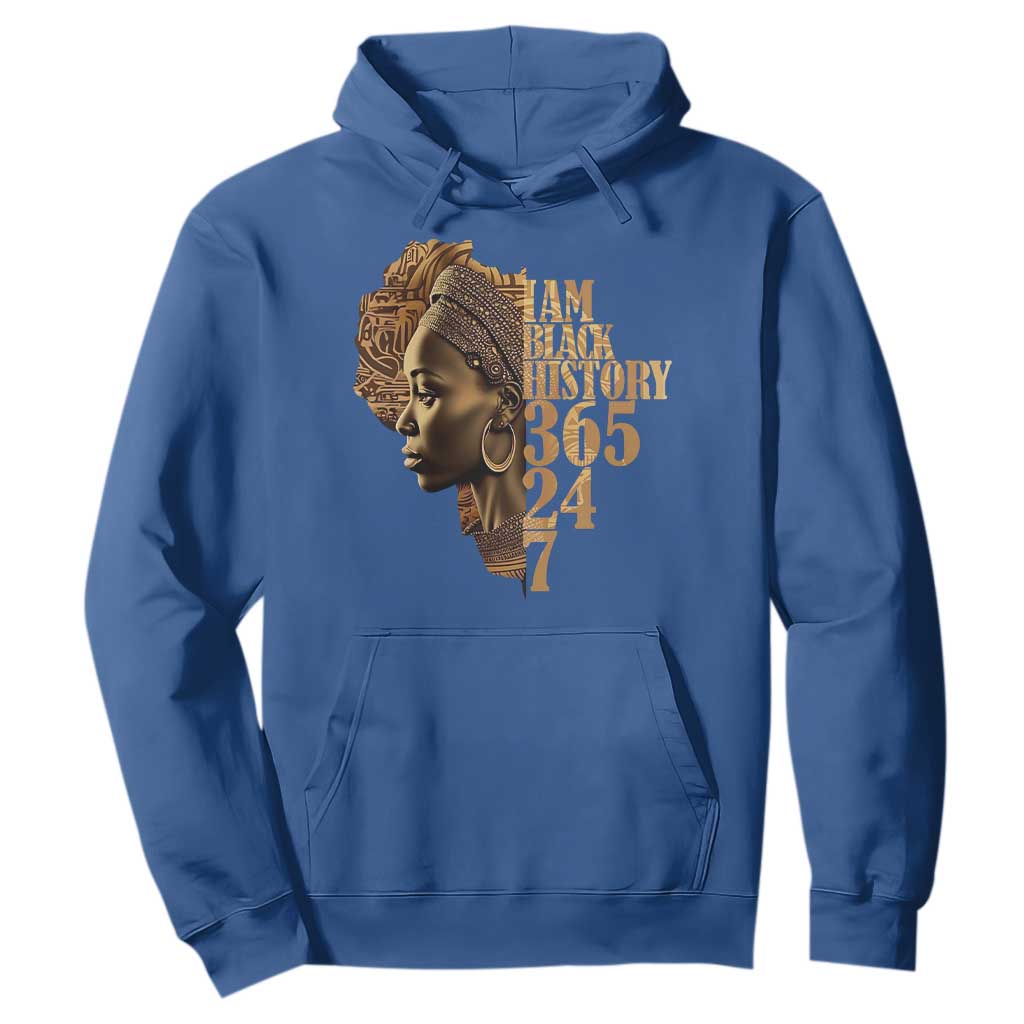 I Am Black History 365 24 7 Hoodie