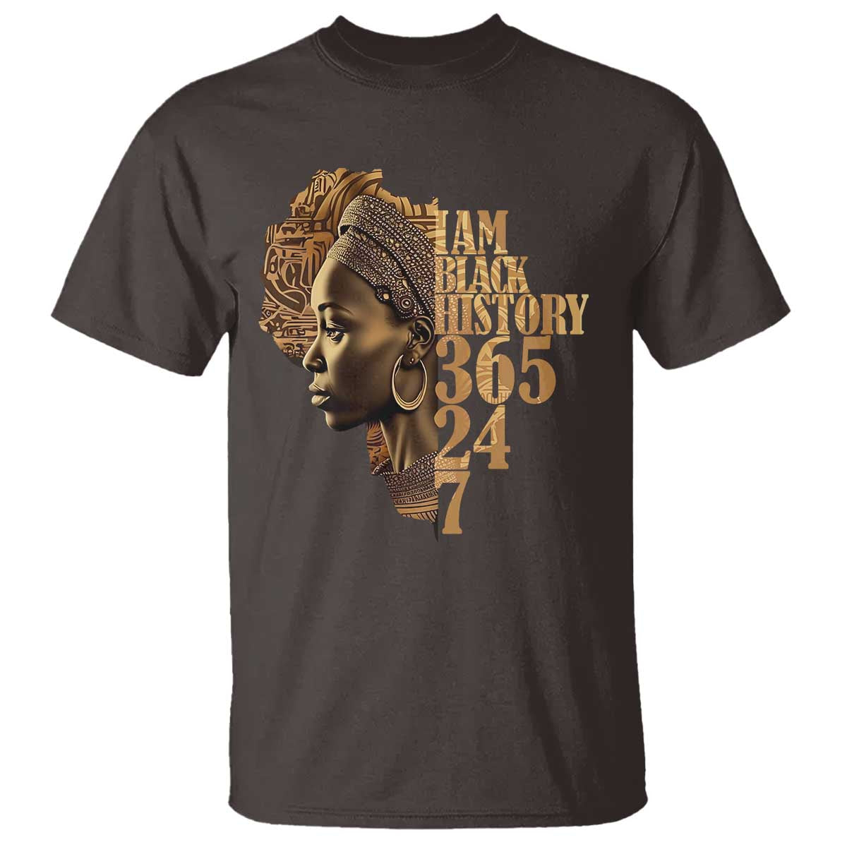 I Am Black History 365 24 7 T Shirt