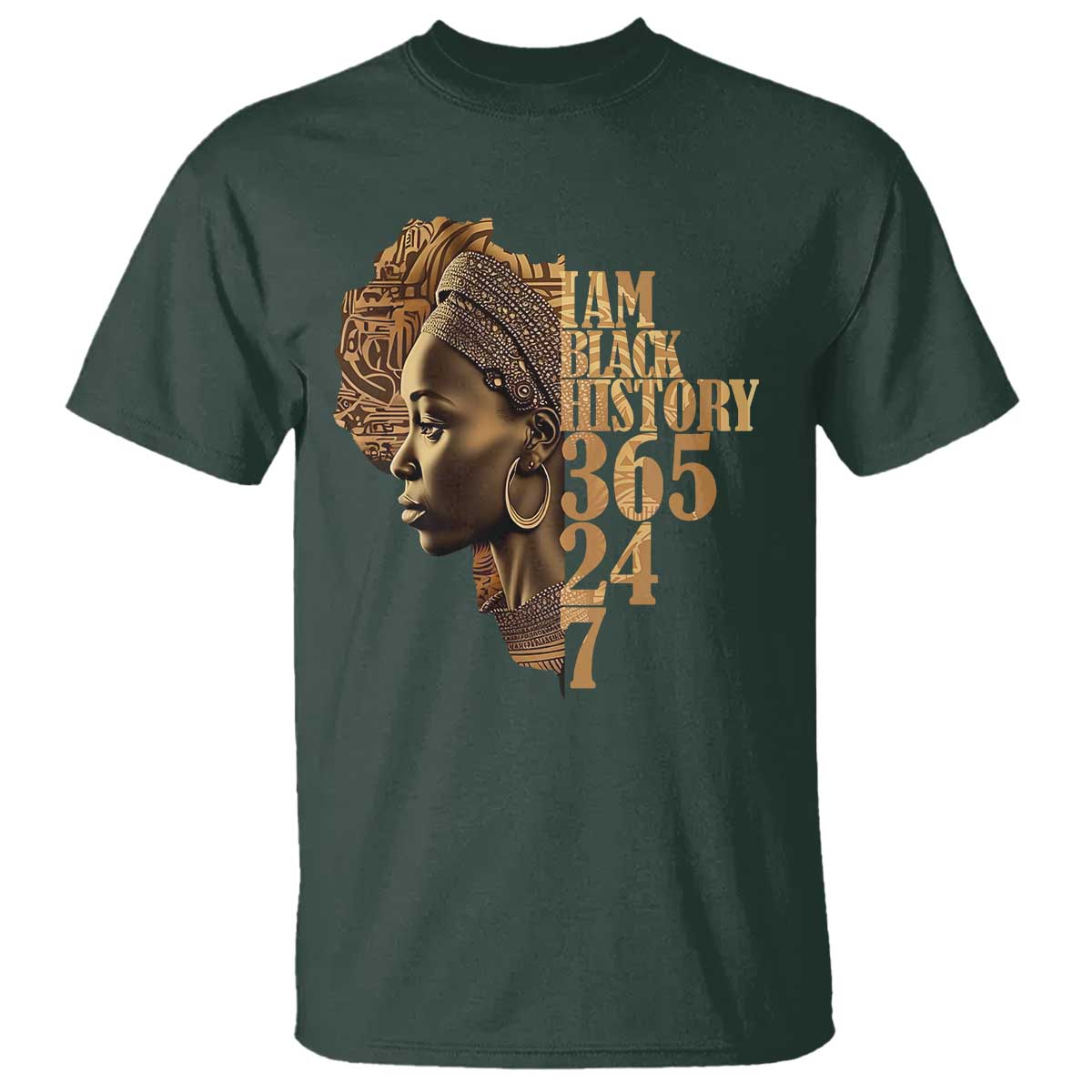 I Am Black History 365 24 7 T Shirt