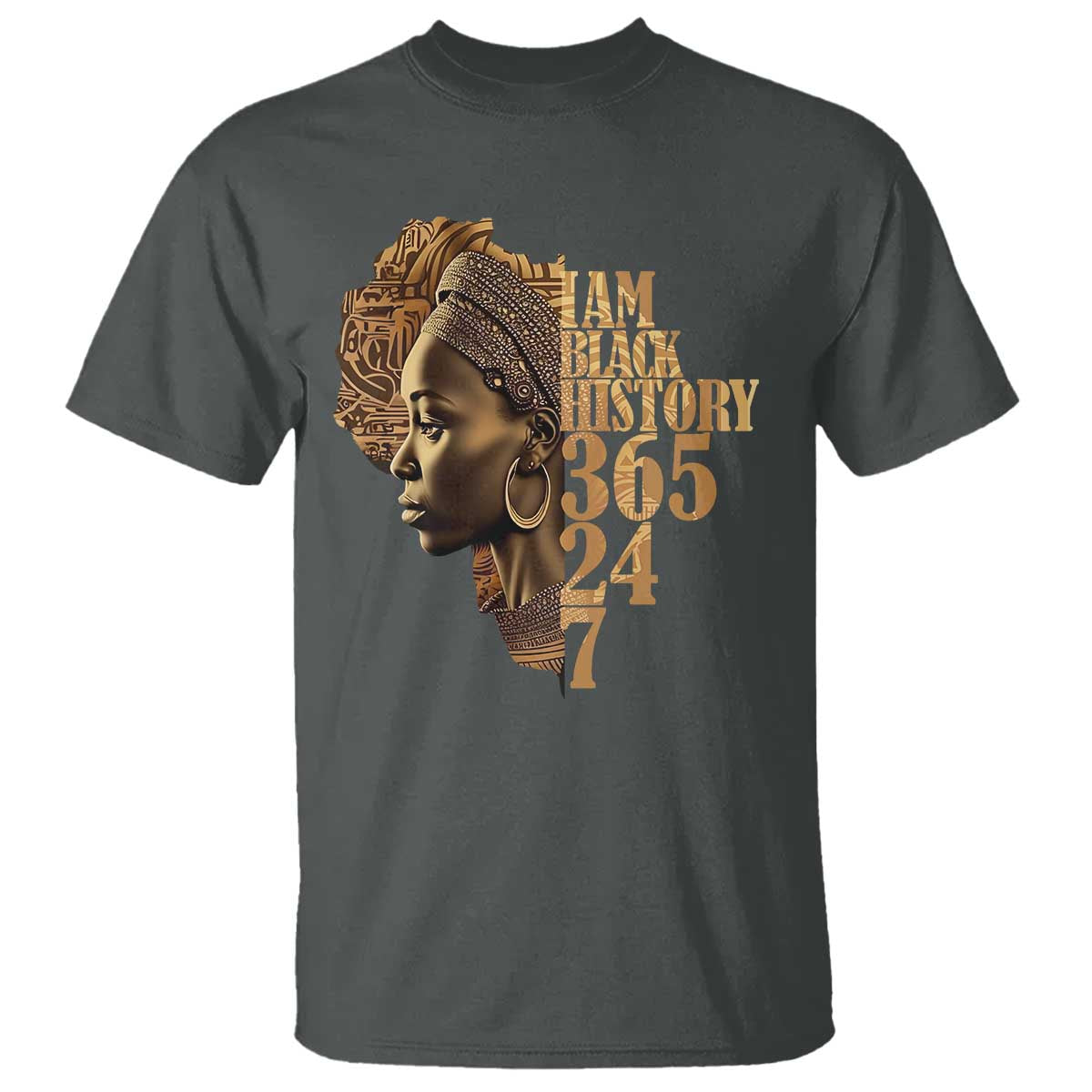 I Am Black History 365 24 7 T Shirt