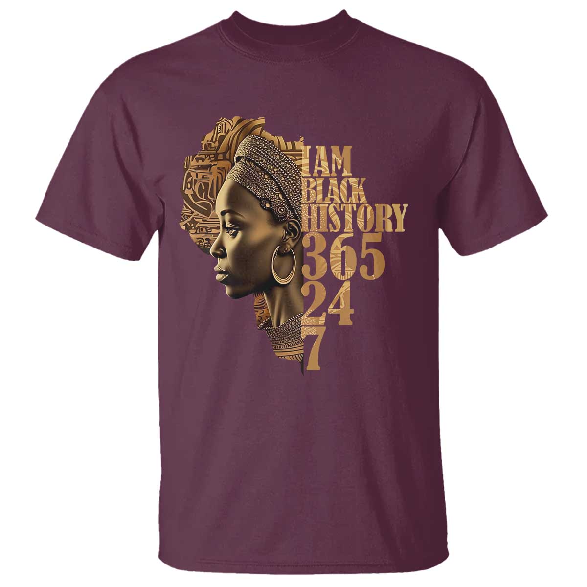 I Am Black History 365 24 7 T Shirt