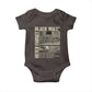 Black Wall Street Baby Onesie Never Forget Tulsa Black History Month