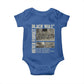 Black Wall Street Baby Onesie Never Forget Tulsa Black History Month