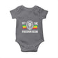 Juneteenth Baby Onesie Let The Freedom Begin African American Lion Melanin Pride