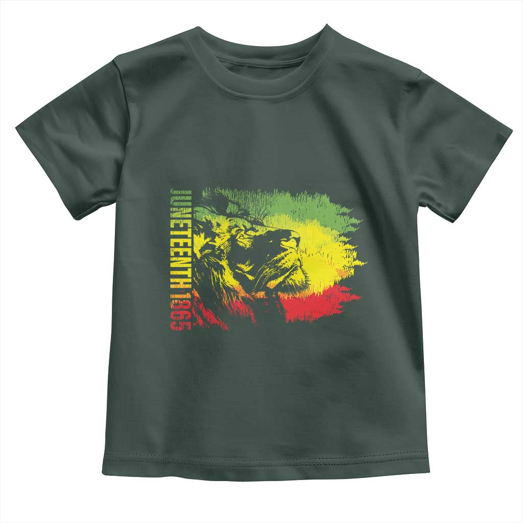 Juneteenth Baby Shirt 1865 African American Lion King
