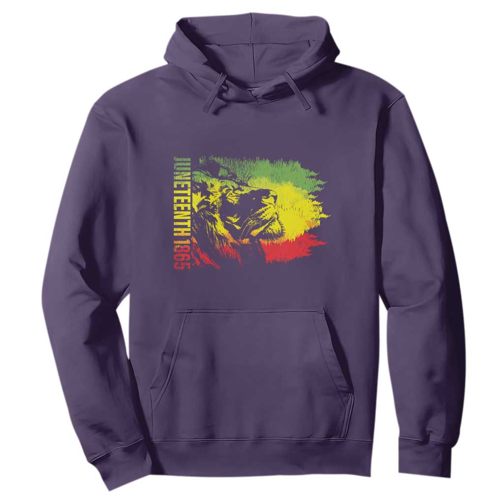 Juneteenth Hoodie 1865 African American Lion King