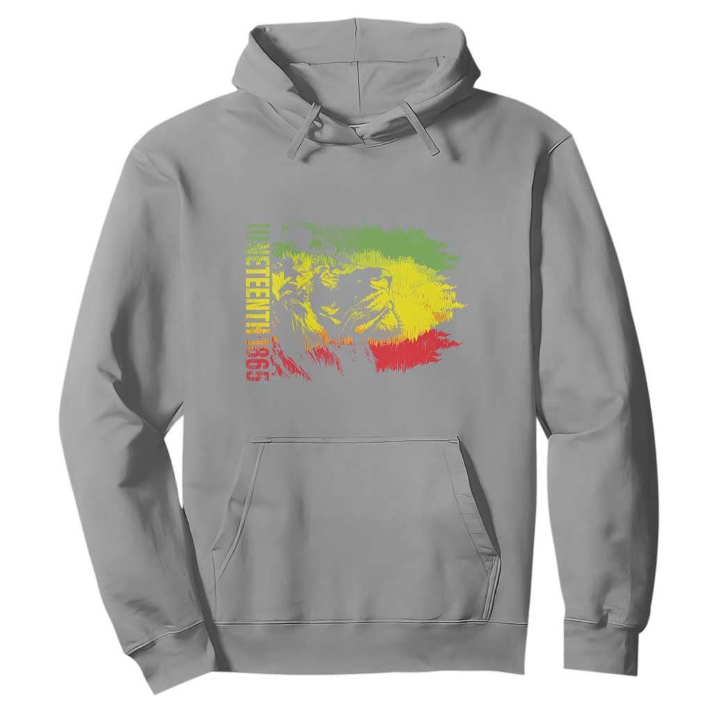 Juneteenth Hoodie 1865 African American Lion King