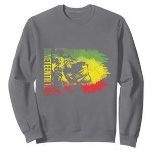 Juneteenth Sweatshirt 1865 African American Lion King