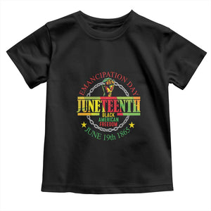 1865 Juneteenth Baby Shirt Emancipation Day Black American Freedom Melanin Pride