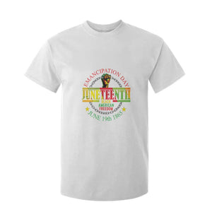 1865 Juneteenth T Shirt For Kid Emancipation Day Black American Freedom Melanin Pride