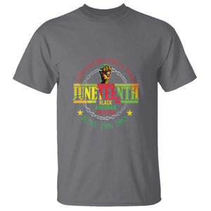 1865 Juneteenth T Shirt Emancipation Day Black American Freedom Melanin Pride