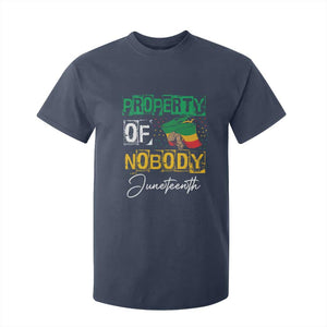 Juneteenth T Shirt For Kid Property Of Nobody Melanin Black Freedom