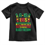 Juneteenth Baby Shirt Celebrating Black Freedom 1865 African American