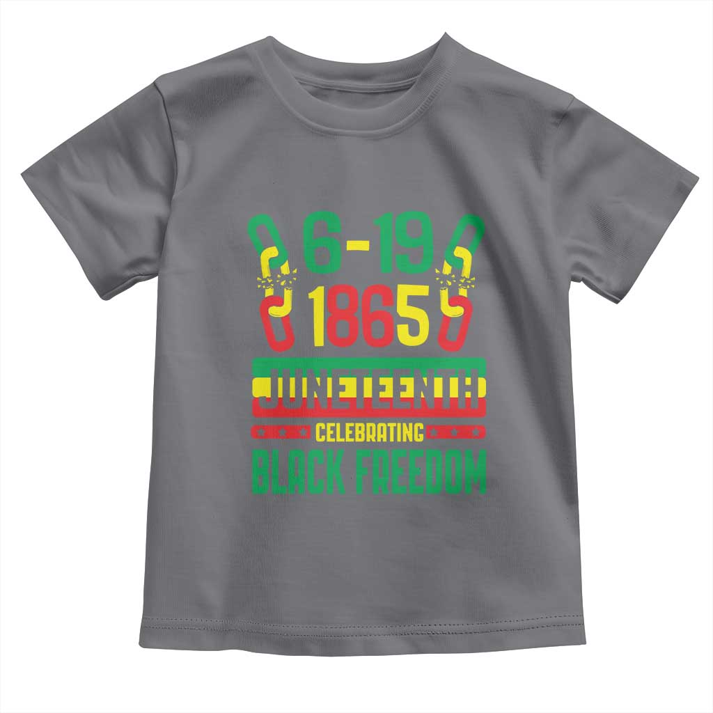Juneteenth Baby Shirt Celebrating Black Freedom 1865 African American