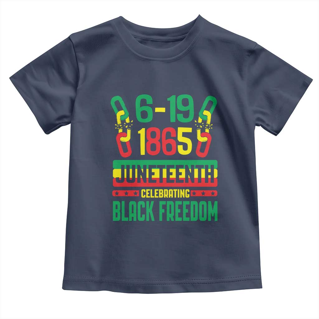Juneteenth Baby Shirt Celebrating Black Freedom 1865 African American