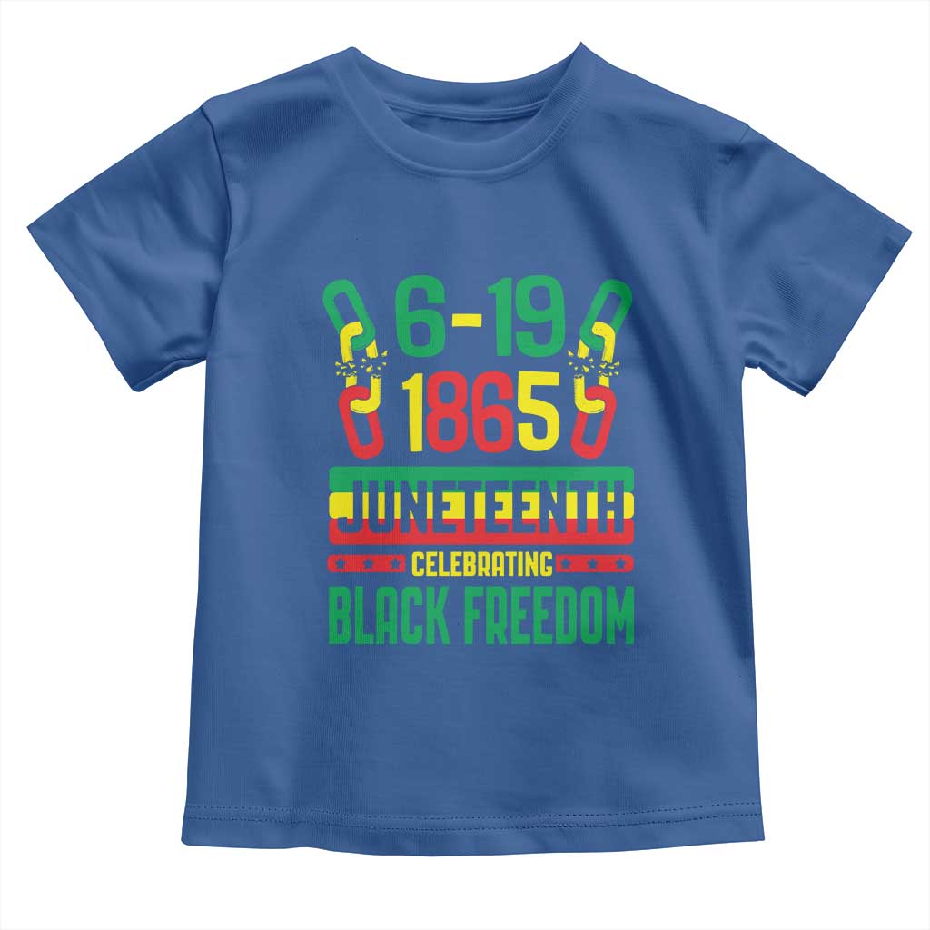 Juneteenth Baby Shirt Celebrating Black Freedom 1865 African American