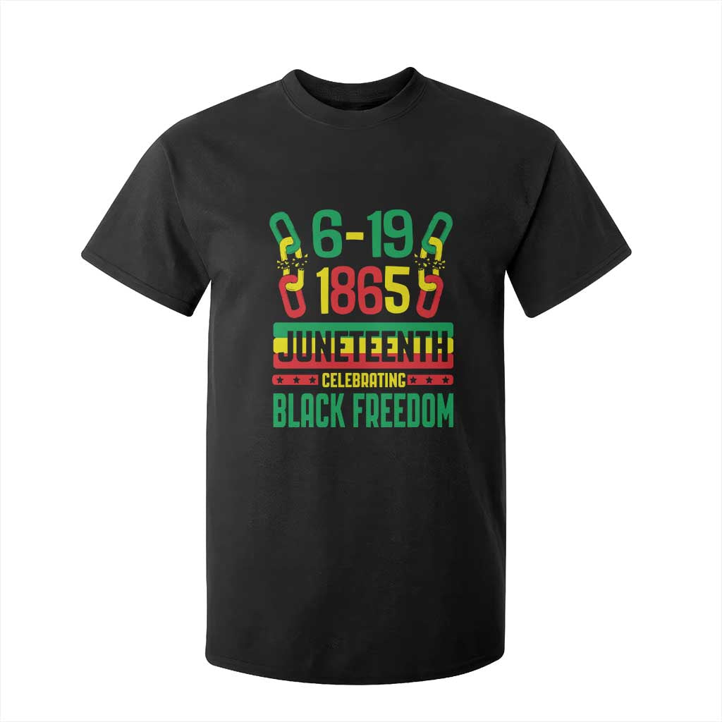 Juneteenth T Shirt For Kid Celebrating Black Freedom 1865 African American