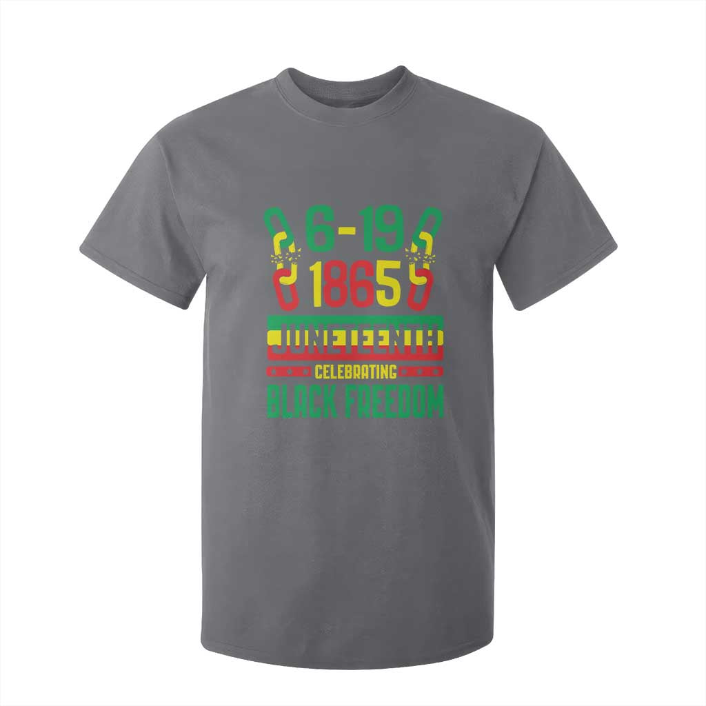 Juneteenth T Shirt For Kid Celebrating Black Freedom 1865 African American