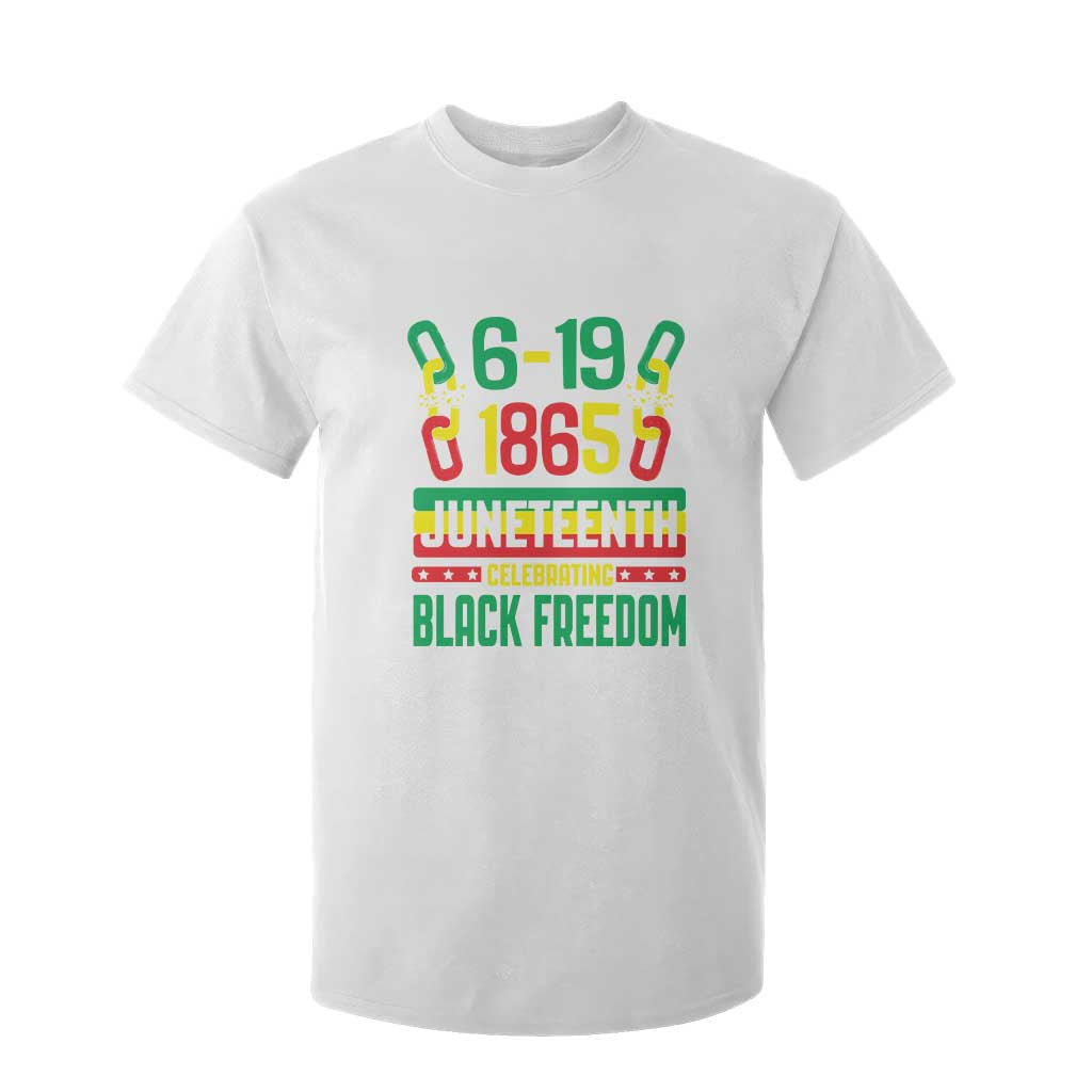 Juneteenth T Shirt For Kid Celebrating Black Freedom 1865 African American