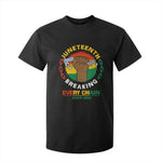 Juneteenth T Shirt For Kid Breaking Every Chain Since 1865 Black Freedom