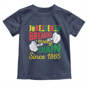 Juneteenth Baby Shirt Breaking Every Chain Since 1865 Black Pride