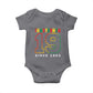 Melanin Black Freedom 1865 Juneteenth Baby Onesie