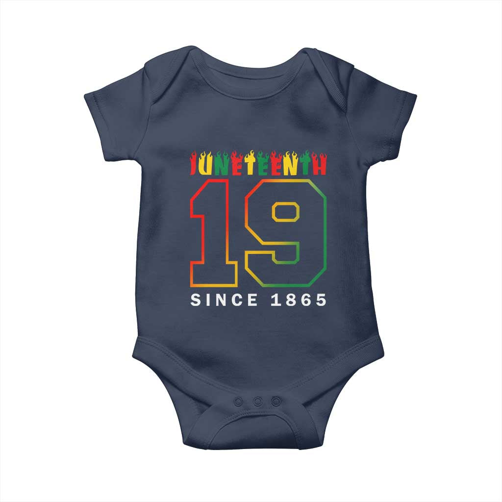 Melanin Black Freedom 1865 Juneteenth Baby Onesie