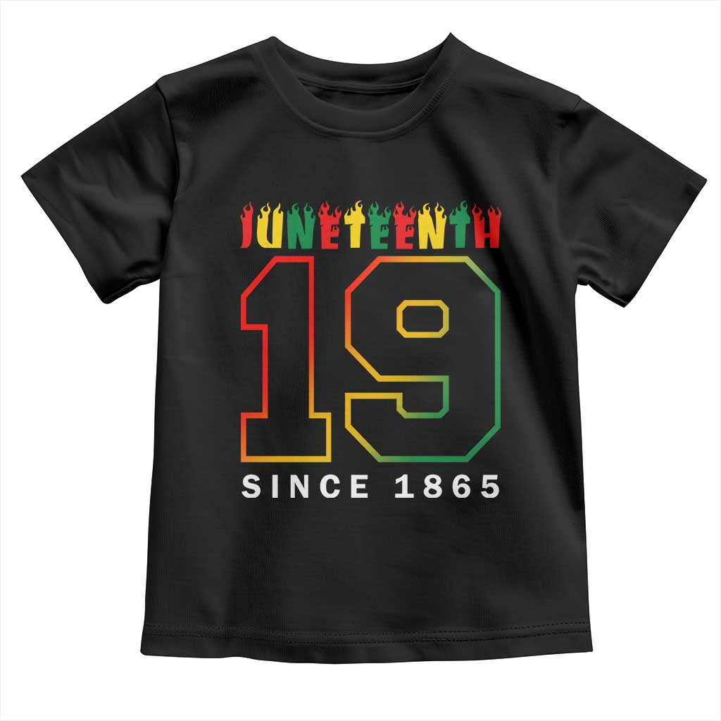 Melanin Black Freedom 1865 Juneteenth Baby Shirt