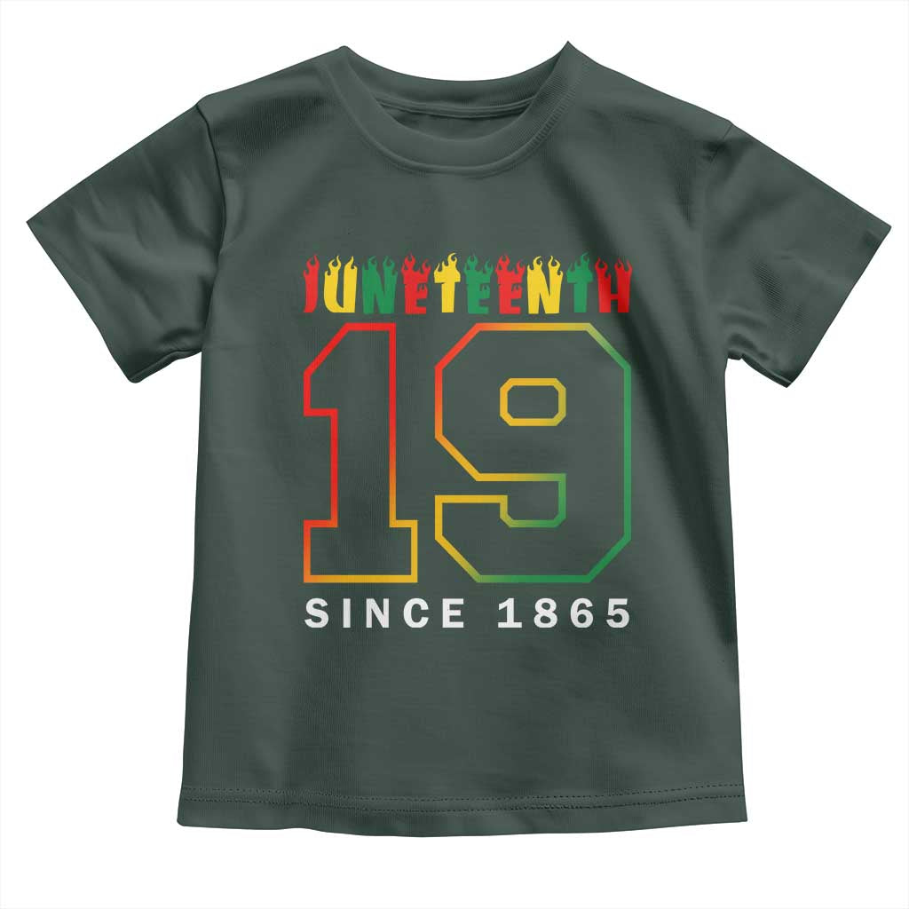 Melanin Black Freedom 1865 Juneteenth Baby Shirt
