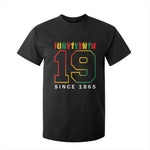 Melanin Black Freedom 1865 Juneteenth T Shirt For Kid