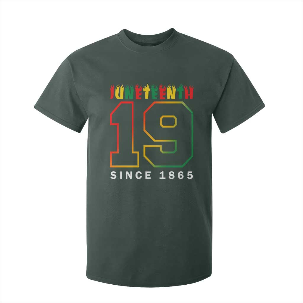 Melanin Black Freedom 1865 Juneteenth T Shirt For Kid
