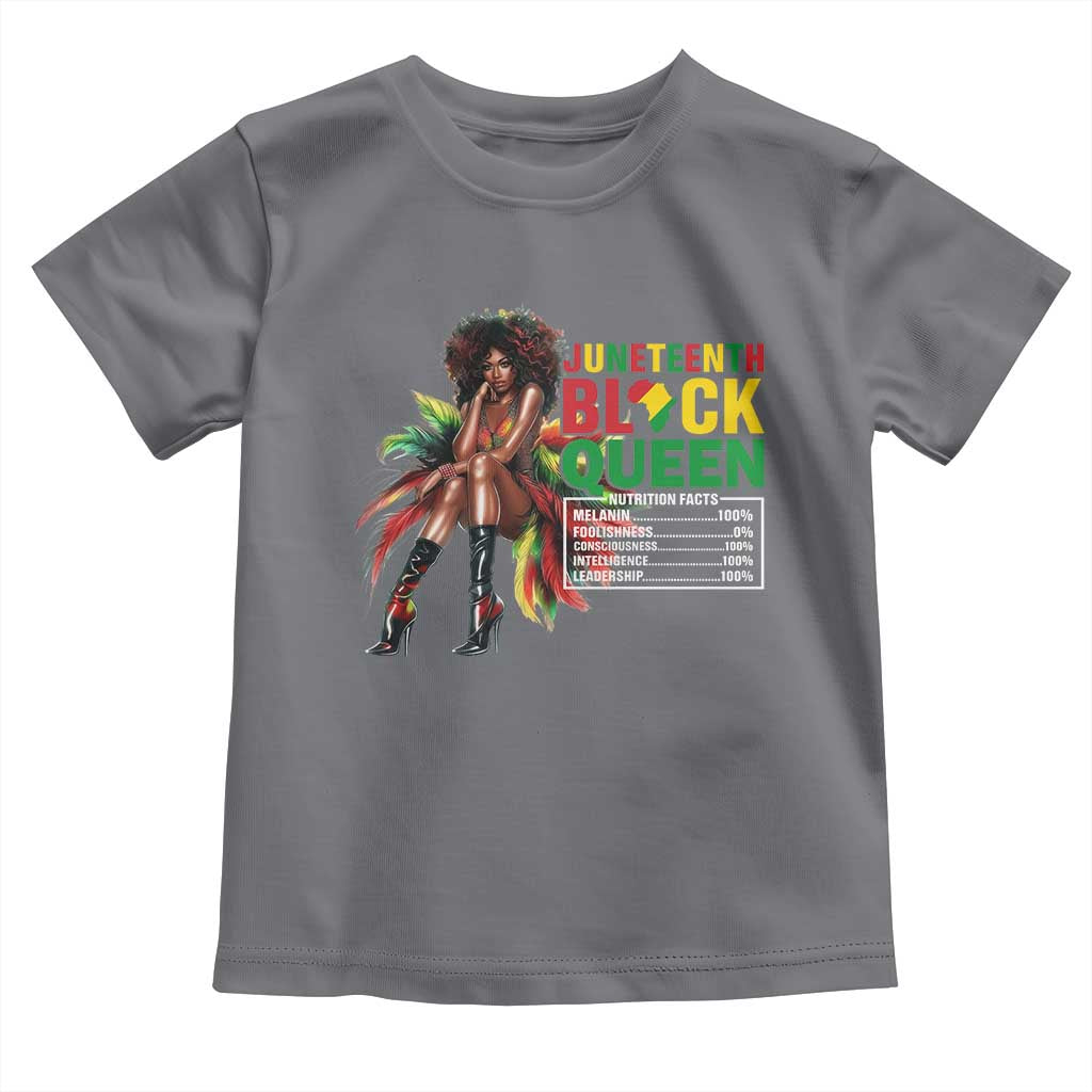 Juneteenth Baby Shirt Black Queen Nutritional Facts African American